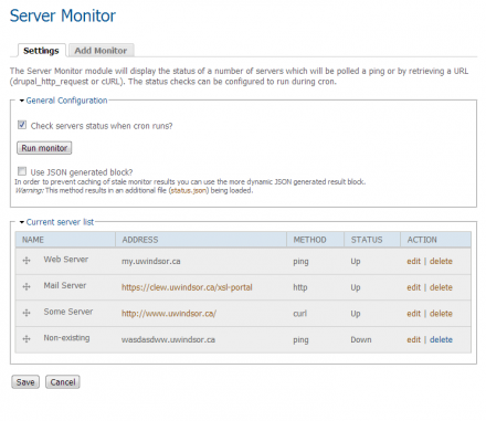 Server Monitor | Drupal.org