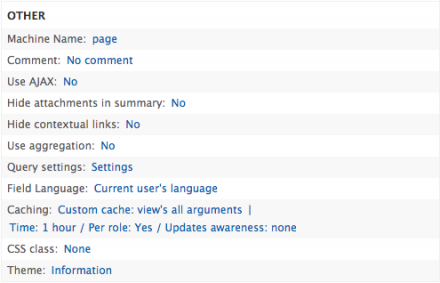 Views custom cache: View's all argument enabled