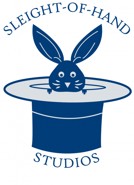 Sleight-of-Hand Studios bunny coming out of hat