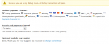 UC GoPay - Payment channels settings