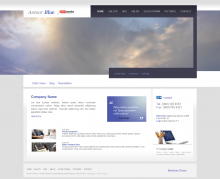 Asesor Blue Theme by MaisMedia