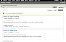 Role Limits, Drupal 7 View