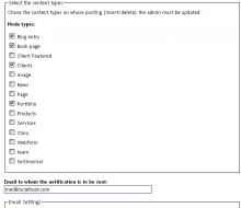 Admin Notify