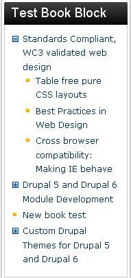 Advanced Book Blocks Screenshot