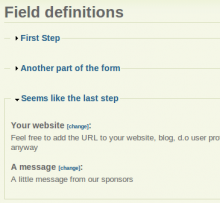 CCK Field Definitions