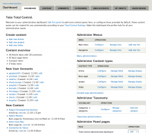 Total Control Administrative Dashboard