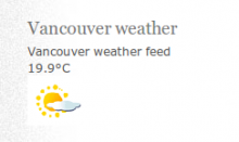 Environment Canada block weather forecast