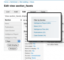 Building an Apache Solr Facet with Facet Builder