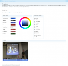 Flowplayer Module Configuration