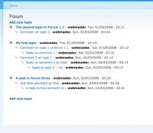 Forum Thread