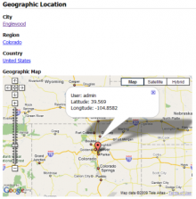GeoUser Screenshot 1