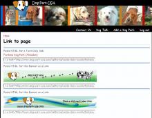 Link to Us on the Dog Park USA website.