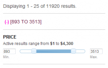 Apache Solr Money Slider