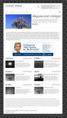 Luxury theme preview