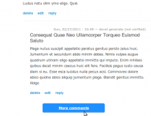 More comments module