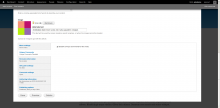 Node edit page.