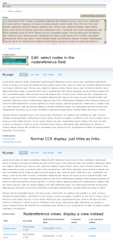 Node Reference Views example