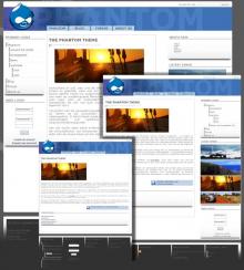 Phantom theme, screenshot