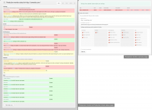 Production monitor & Production check screenshot