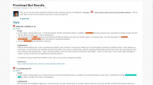 Proofread Bot Report Expanded