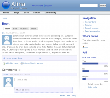 Alina theme