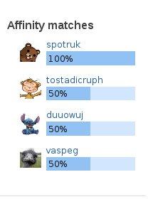 Affinity Match Block