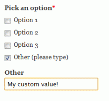 Select (or other) checkboxes example