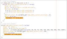 SysVar AJAX Saver - usage example code