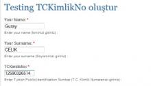 Image : T.C. Kimlik No