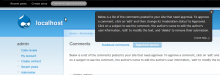 Simple example toolbar for site contributor
