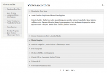 Views Accordion screenshot