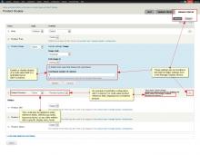 Configuration page for the formatter: enable Grid Field Formatter with a number 