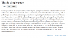 Created page node.