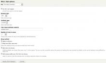 Views Rows Wrapper style plugin settings page