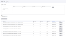 Rest log listing page