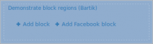 Add Facebook Block Link