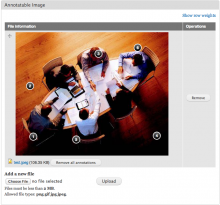 Annotated image