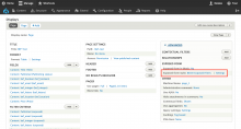 BEF Basic Settings