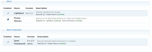 Shows dependencies for Picasa Albums.
