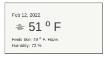 Block Fahrenheit Without Forecast