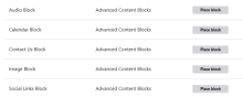 Blocks