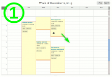 Move a node to a different position to change its Date field value