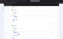 Example of Filter plugin with autocomplete deluxe