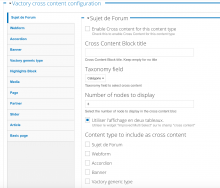 Drupal Cross content module