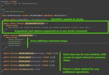 Command class overview