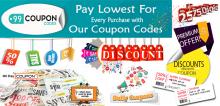 Online discount 99 Coupon codes 