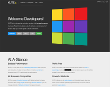 Drupal Integrates Kute.js, is a powerful and popular JavaScript animation library.