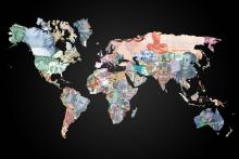 World currency map by The310Investigator