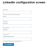 Congfiguration Screen