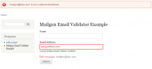 Mailgun Email Validator